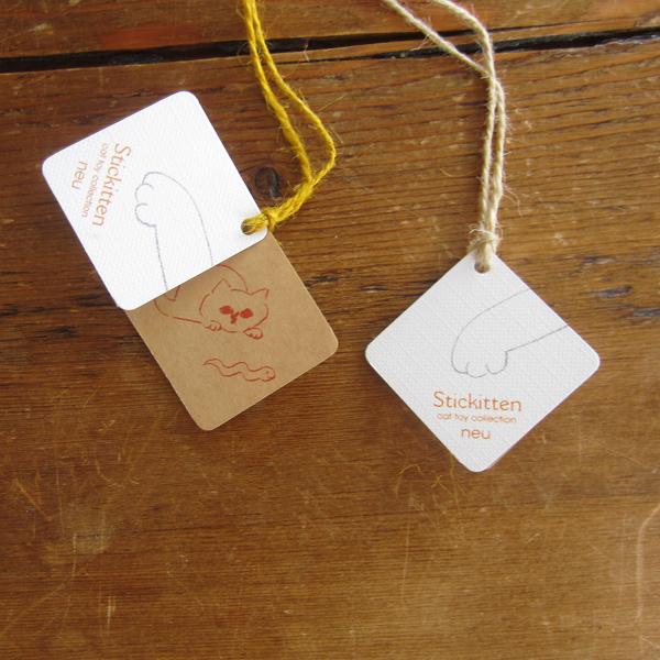 ねこのおもちゃ [neu] 01 オリーブ "Stickitten" | 6枚目