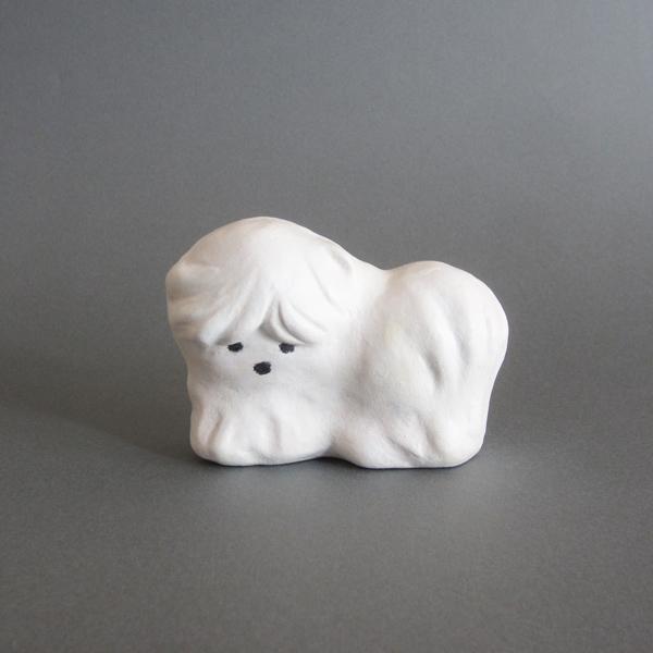 生きものはりこ[ wako×romper room ] /イヌ（白）