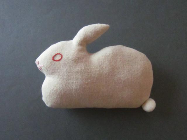 " Stickitten"  rabbit loaf  コットンビエラ/ 生成り